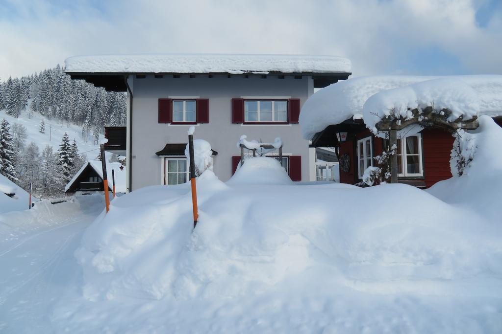 Apartamento Haus Ortner Russbach am Pass Gschütt Exterior foto